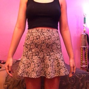 Modern vintage mini skirt